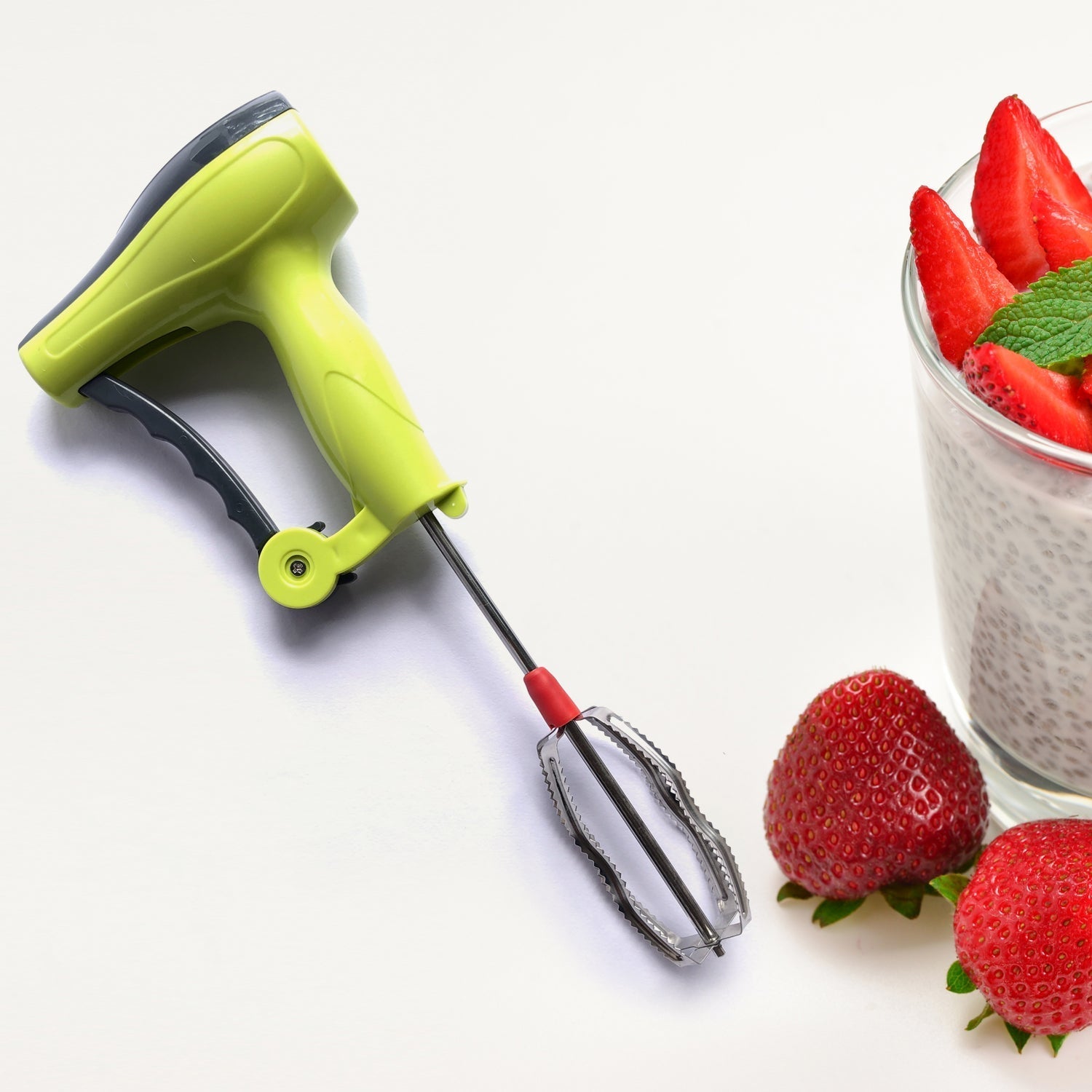 0723A Power Free Manual Hand Blender with Stainless Steel Blades, Milk Lassi Maker, Egg Beater Mixer Rawai DeoDap 0723A Power Free Manual Hand Blender with Stainless Steel Blades, Milk Lassi Maker, Egg Beater Mixer Rawai DeoDap